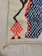 MyTindy Moroccan rug Style Azilal rug 4x8 ft Handmade rug Berber rug, view 5