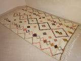 MyTindy Moroccan rug Style Azilal rug 4x8 ft Handmade rug Berber rug, view 2