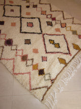 MyTindy Moroccan rug Style Azilal rug 4x8 ft Handmade rug Berber rug, view 3