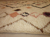 MyTindy Moroccan rug Style Azilal rug 4x8 ft Handmade rug Berber rug, view 4