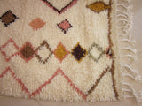 MyTindy Moroccan rug Style Azilal rug 4x8 ft Handmade rug Berber rug, view 6