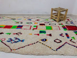 MyTindy Moroccan rug Style Azilal rug 4x8 ft Handmade rug Berber rug, view 3