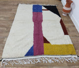 MyTindy Moroccan rug Style Azilal rug 5x7 ft Handmade rug Berber rug, view 2