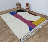 MyTindy Moroccan rug Style Azilal rug 5x7 ft Handmade rug Berber rug, view 5