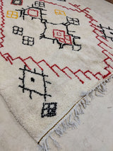 MyTindy Moroccan rug Style Azilal rug 5x8 ft Handmade rug Berber rug, view 4