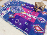 MyTindy Moroccan rug Style Azilal rug 5x8 ft Handmade rug Berber rug, view 2