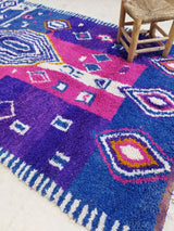MyTindy Moroccan rug Style Azilal rug 5x8 ft Handmade rug Berber rug, view 3