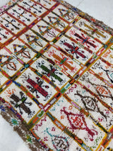 MyTindy Moroccan rug Style Azilal rug 5x8 ft Handmade rug Berber rug, view 2