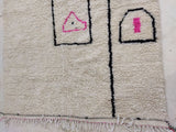 MyTindy Moroccan rug Style Azilal rug 5x8 ft Handmade rug Berber rug, view 3