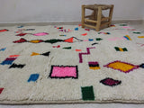 MyTindy Moroccan rug Style Azilal rug 5x8 ft Handmade rug Berber rug, view 3