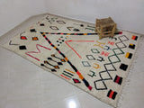 MyTindy Moroccan rug Style Azilal rug 5x8 ft Handmade rug Berber rug, view 2
