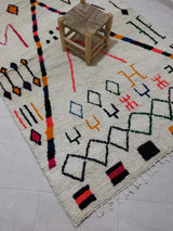 MyTindy Moroccan rug Style Azilal rug 5x8 ft Handmade rug Berber rug, view 3