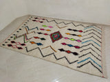 MyTindy Moroccan rug Style Azilal rug 5x8 ft Handmade rug Berber rug, view 2