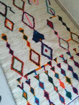 MyTindy Moroccan rug Style Azilal rug 5x8 ft Handmade rug Berber rug, view 3