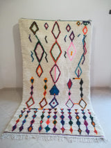 MyTindy Moroccan rug Style Azilal rug 5x8 ft Handmade rug Berber rug, view 6