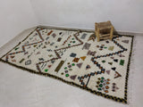 MyTindy Moroccan rug Style Azilal rug 5x8 ft Handmade rug Berber rug, view 2
