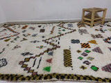 MyTindy Moroccan rug Style Azilal rug 5x8 ft Handmade rug Berber rug, view 3