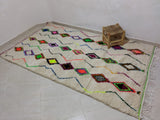 MyTindy Moroccan rug Style Azilal rug 5x8 ft Handmade rug Berber rug, view 2