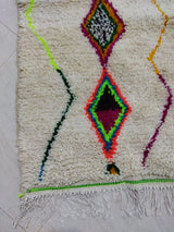 MyTindy Moroccan rug Style Azilal rug 5x8 ft Handmade rug Berber rug, view 5