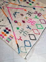 MyTindy Moroccan rug Style Azilal rug 5x8 ft Handmade rug Berber rug, view 4