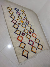 MyTindy Moroccan rug Style Azilal rug 5x8 ft Handmade rug Berber rug, view 2