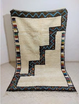MyTindy Moroccan rug Style Azilal rug 5x8 ft Handmade rug Berber rug, view 5