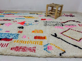 MyTindy Moroccan rug Style Azilal rug 5x8 ft Handmade rug Berber rug, view 3