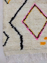 MyTindy Moroccan rug Style Azilal rug 5x8 ft Handmade rug Berber rug, view 6
