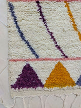 MyTindy Moroccan rug Style Azilal rug 5x8 ft Handmade rug Berber rug, view 4