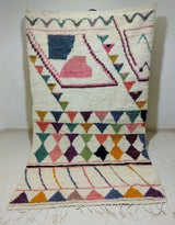 MyTindy Moroccan rug Style Azilal rug 5x8 ft Handmade rug Berber rug, view 6