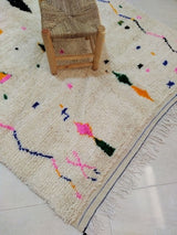 MyTindy Moroccan rug Style Azilal rug 5x8 ft Handmade rug Berber rug, view 4