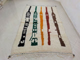 MyTindy Moroccan rug Style Azilal rug 5x8 ft Handmade rug Berber rug, view 2