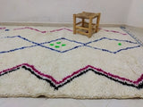 MyTindy Moroccan rug Style Azilal rug 5x8 ft Handmade rug Berber rug, view 4