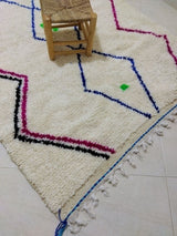 MyTindy Moroccan rug Style Azilal rug 5x8 ft Handmade rug Berber rug, view 5