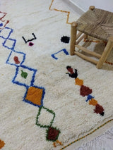 MyTindy Moroccan rug Style Azilal rug 5x8 ft Handmade rug Berber rug, view 3