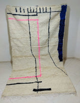 MyTindy Moroccan rug Style Azilal rug 5x8 ft Handmade rug Berber rug, view 6