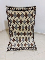 MyTindy Moroccan rug Style Azilal rug 5x8 ft Handmade rug Berber rug, view 6