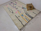 MyTindy Moroccan rug Style Azilal rug 5x8 ft Handmade rug Berber rug, view 3