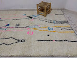 MyTindy Moroccan rug Style Azilal rug 5x8 ft Handmade rug Berber rug, view 4