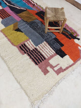 MyTindy Moroccan rug Style Azilal rug 5x8 ft Handmade rug Berber rug, view 3