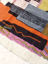 MyTindy Moroccan rug Style Azilal rug 5x8 ft Handmade rug Berber rug, view 5