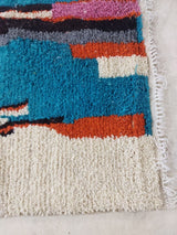 MyTindy Moroccan rug Style Azilal rug 5x8 ft Handmade rug Berber rug, view 6