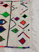 MyTindy Moroccan rug Style Azilal rug 5x8 ft Handmade rug Berber rug, view 3