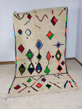 MyTindy Moroccan rug Style Azilal rug 5x8 ft Handmade rug Berber rug, view 5