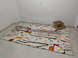 MyTindy Moroccan rug Style Azilal rug 5x8 ft Handmade rug Berber rug, view 2