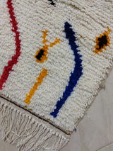 MyTindy Moroccan rug Style Azilal rug 5x8 ft Handmade rug Berber rug, view 5