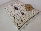 MyTindy Moroccan rug Style Azilal rug 5x8 ft Handmade rug Berber rug, view 2
