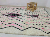 MyTindy Moroccan rug Style Azilal rug 5x8 ft Handmade rug Berber rug, view 3