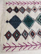 MyTindy Moroccan rug Style Azilal rug 5x8 ft Handmade rug Berber rug, view 4