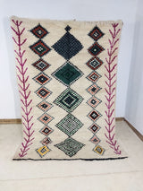 MyTindy Moroccan rug Style Azilal rug 5x8 ft Handmade rug Berber rug, view 6
